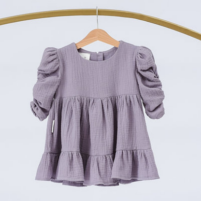 Magnessi -Valentina Dress -Violet Spirit -available size: 1-2Y/3-4Y/5-6Y