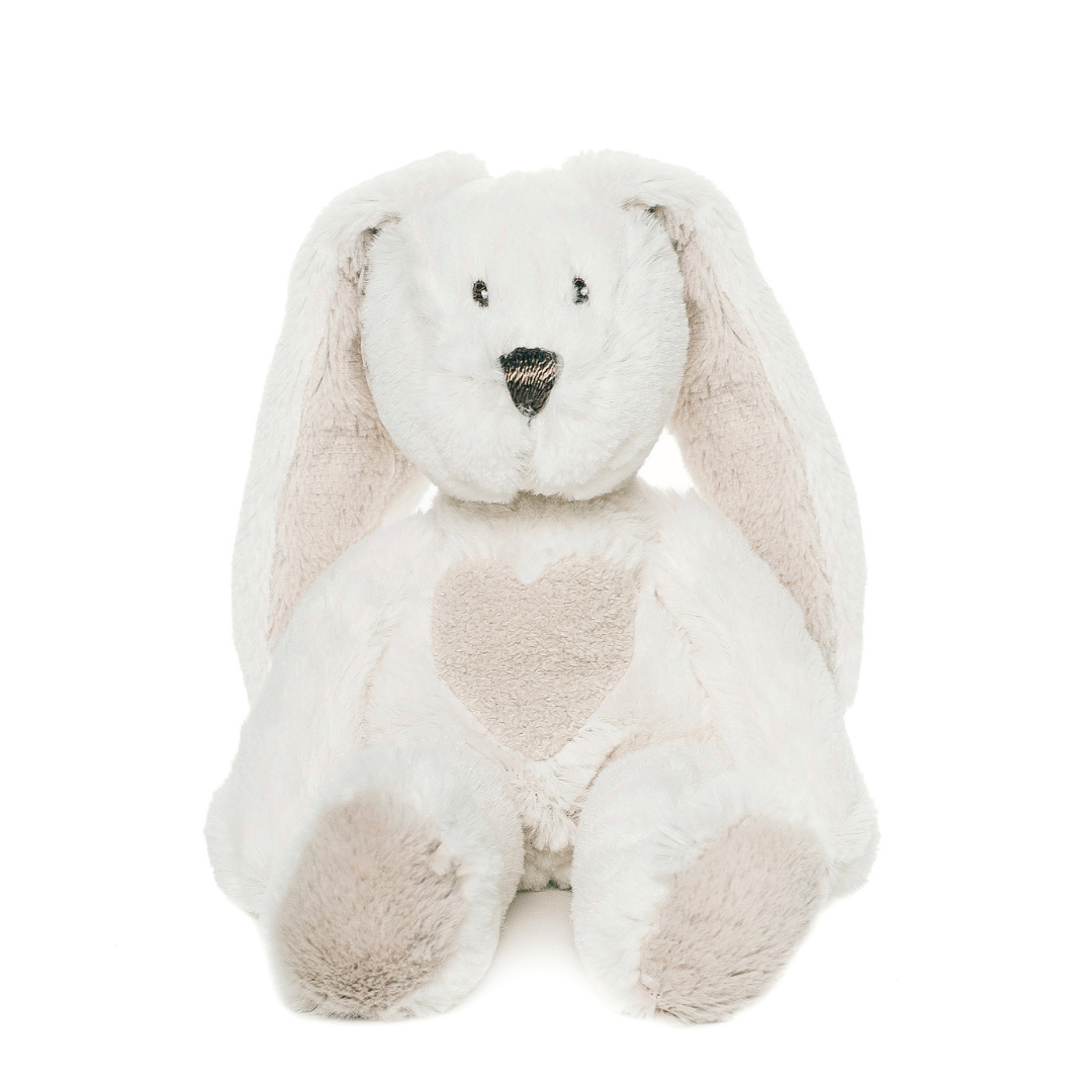 Teddykompaniet - Teddy Cream Rabbit Soft Toys - White (33 CM)