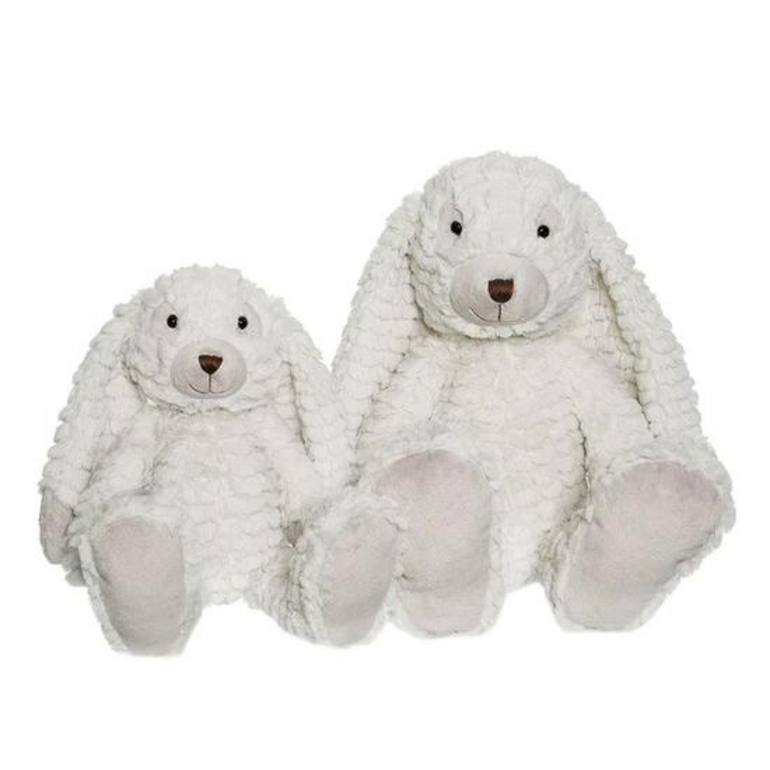 Teddykompaniet - Lucy Stuffed Bunny - Light Grey (40 cm)