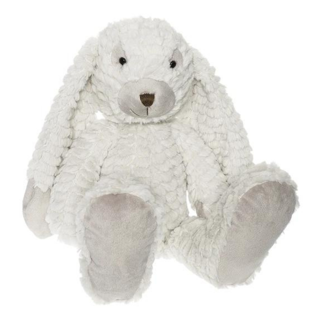 Teddykompaniet - Lucy Stuffed Bunny - Light Grey (40 cm)