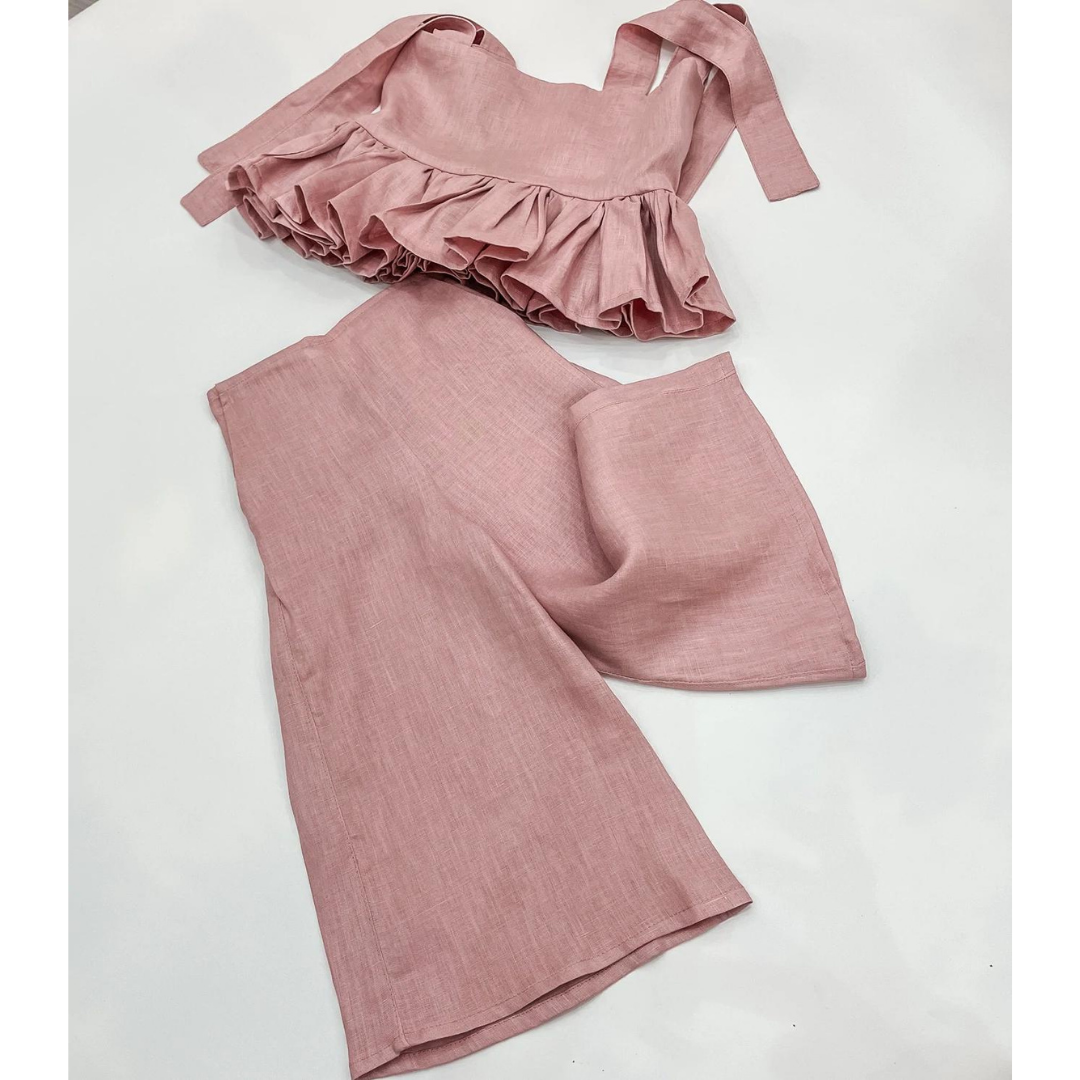 Maxims - Georgia Pallazo Set - Pink