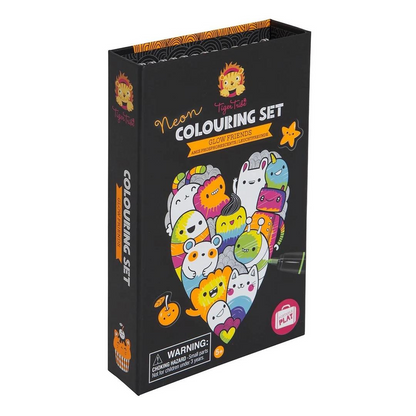 Tiger Tribe - Neon Colouring Set - Glow Friends