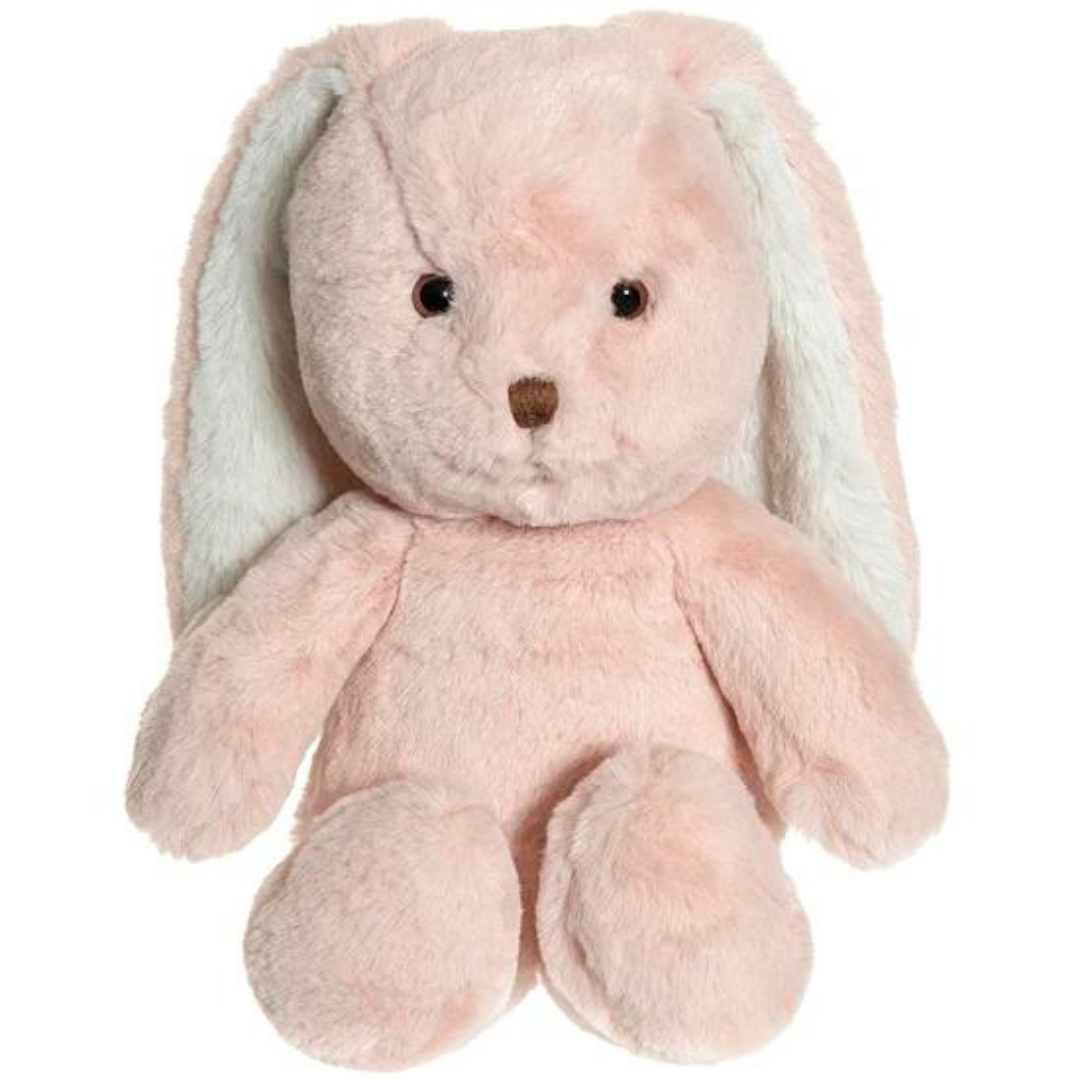 Teddykompaniet - Maja Stuffed Bunny - Pink (27 cm)