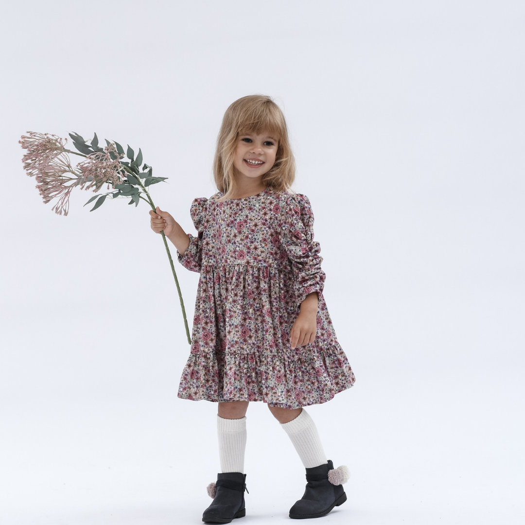 Magnessi - Valentina Dress - Amaranth Grace