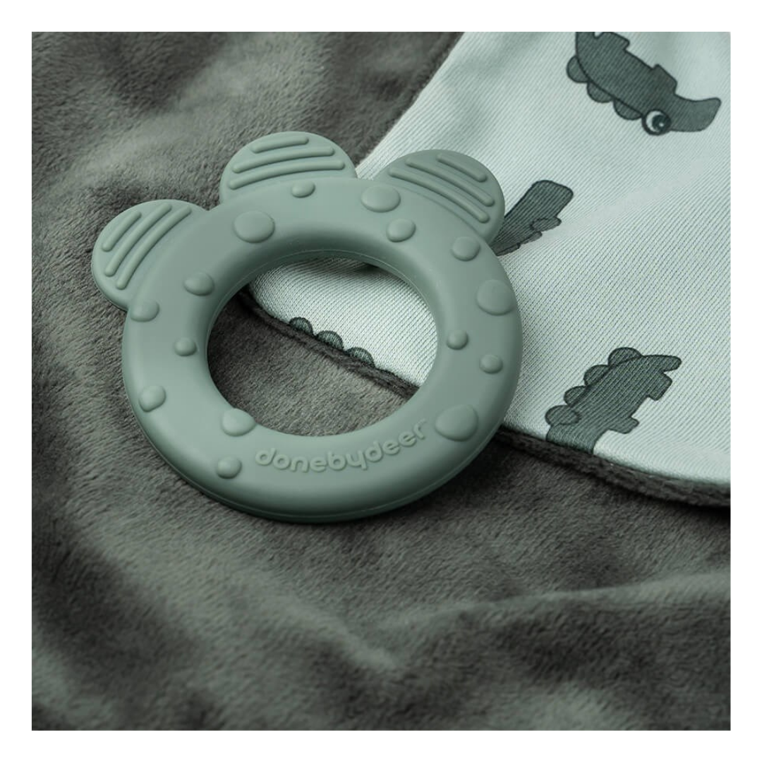 Comfort Teether Croco - Green