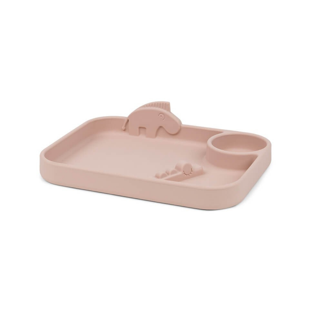 Peekaboo Compartment Plate Deer Friend
