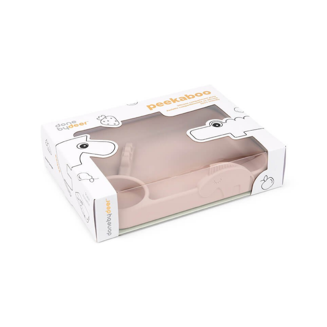 Peekaboo Compartment Plate Deer Friend