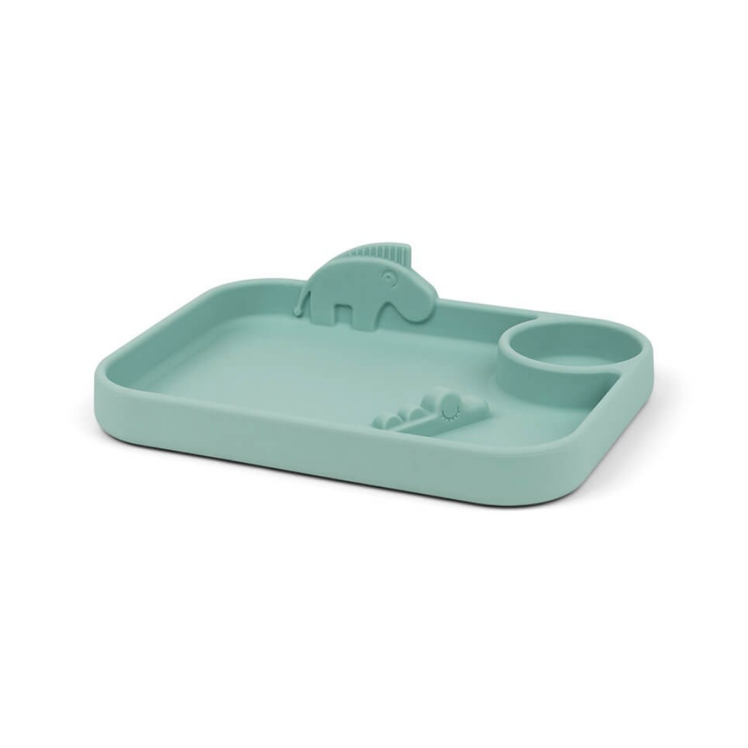 Peekaboo Compartment Plate Deer Friend