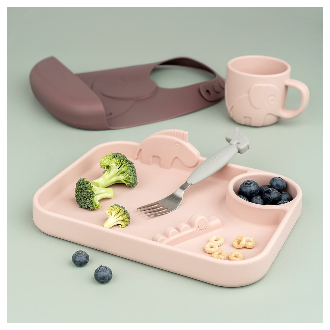Peekaboo Compartment Plate Deer Friend