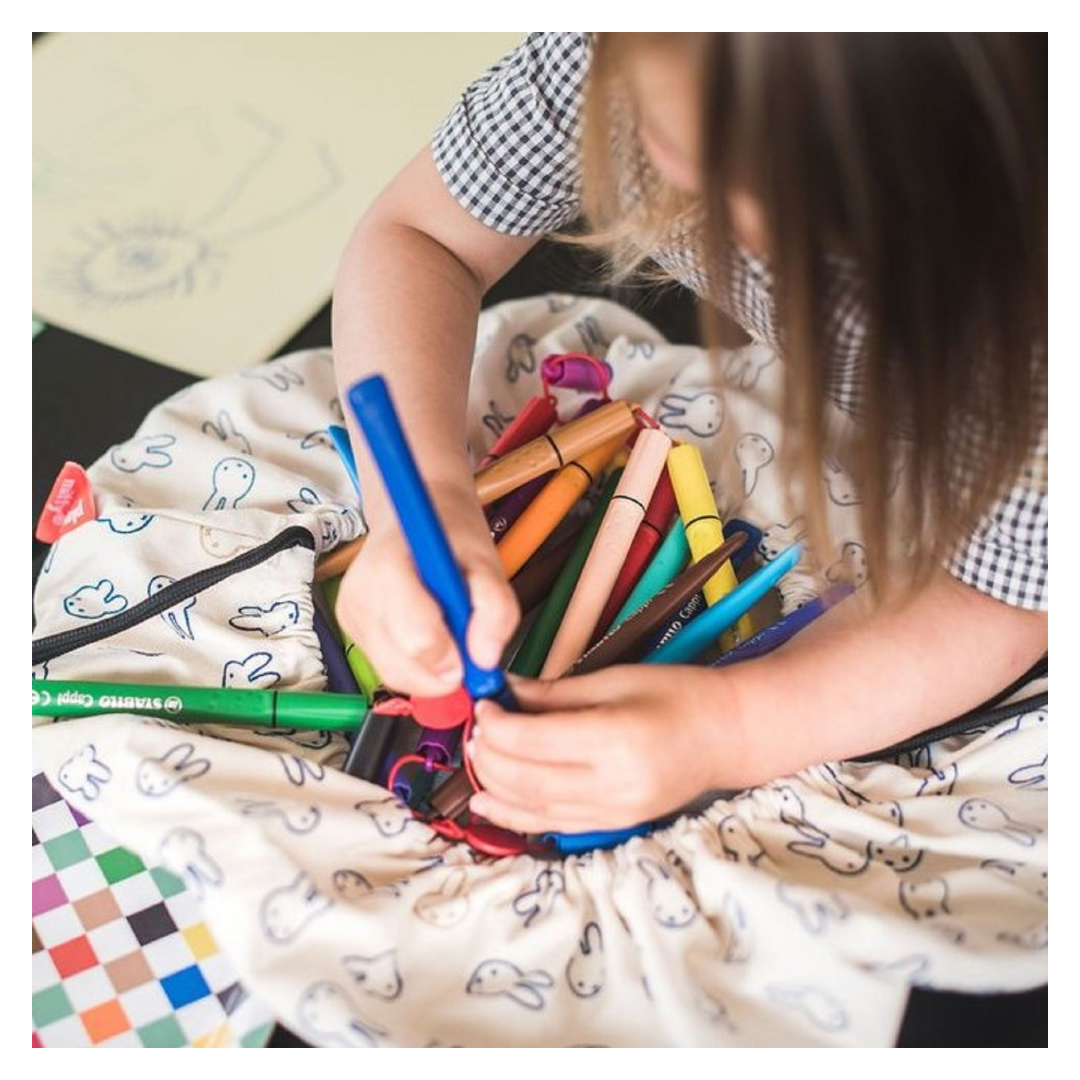 Play and Go - Mini Playmat and Storage Bag - Miffy