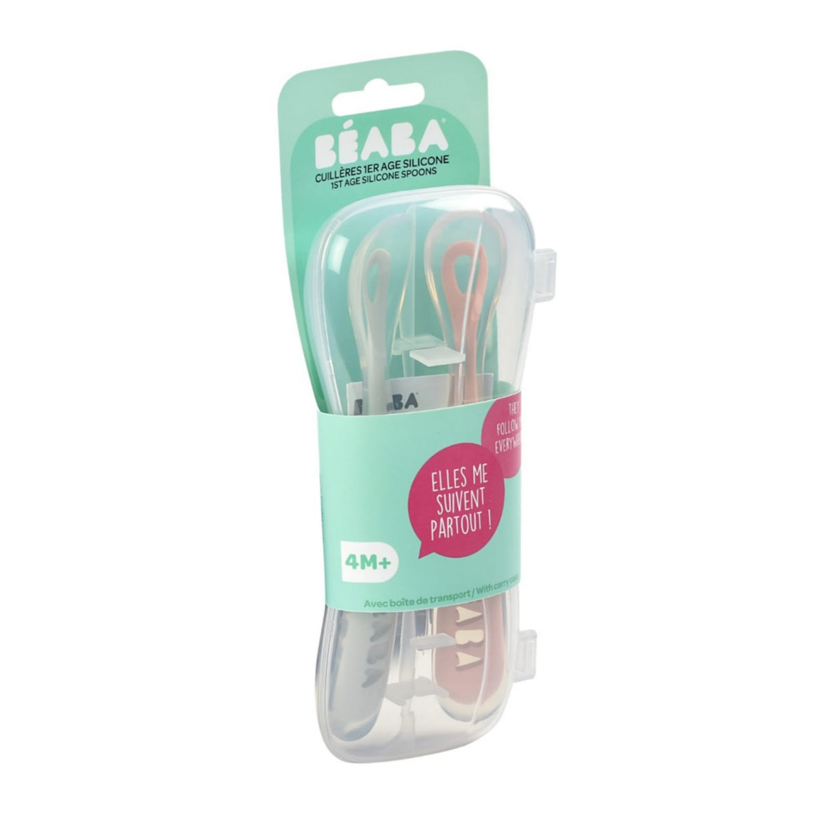 Silicone Spoon 1st Age Set Of 2 + Box