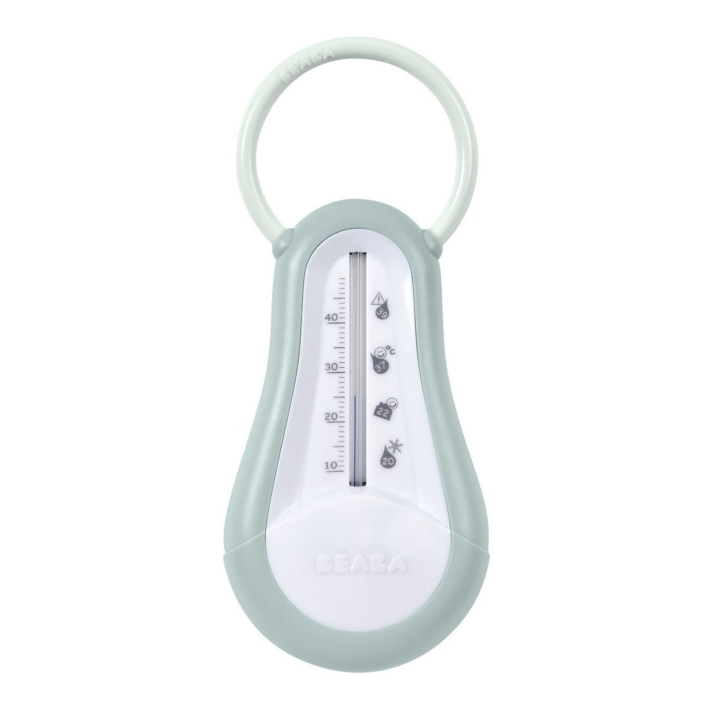 Bath Thermometer - Colour: Green Blue & Old Pink