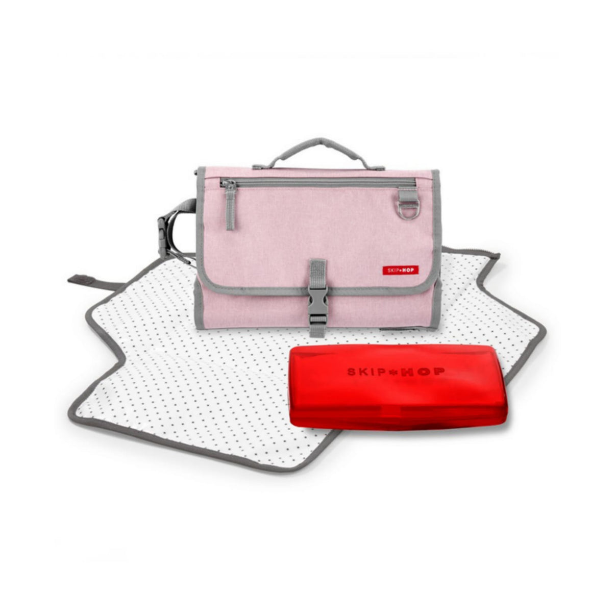 Pronto Changing Station - Pink Heather