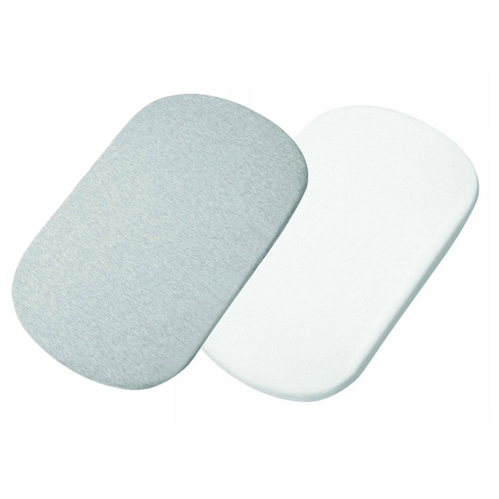 Maxi-Cosi - Iora Co-Sleeper Bed Sheet Pack Of 2 - White/Grey