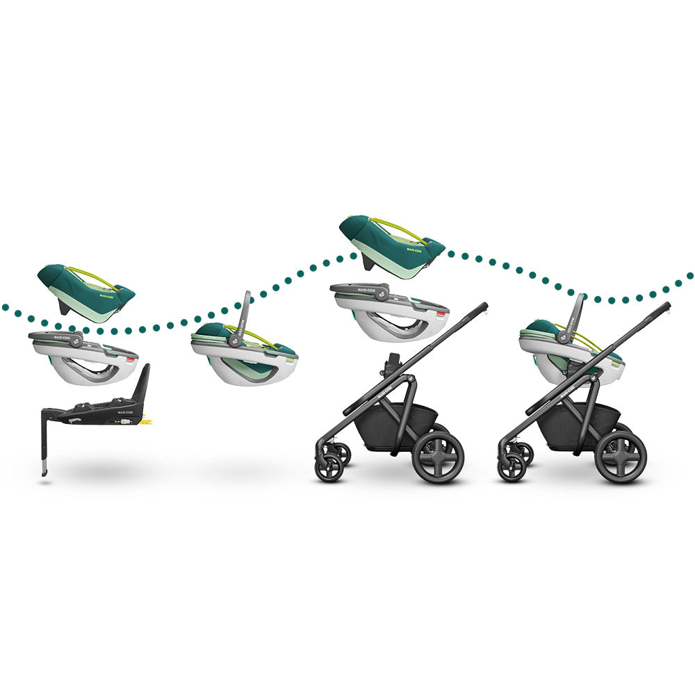 Maxi-Cosi - Coral Car Seat Neo Green