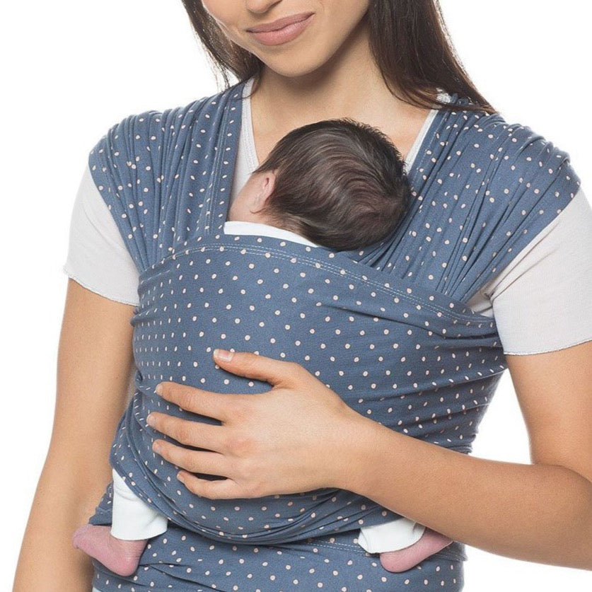 Aura Wrap - Colour: Blush Pink, Coral Dots, Twinkle Grey