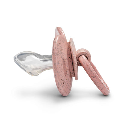 Elodie Details -Bamboo Pacifier Silicone Orthodontic -Faded Rose (باللغة الإنجليزية)