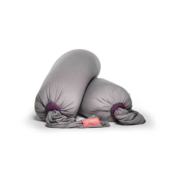 Pregnancy Pillow in Stone / Plum