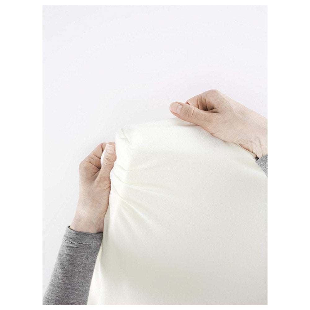 BabyBjörn - Fitted Sheet for Travel Cot - White, Organic