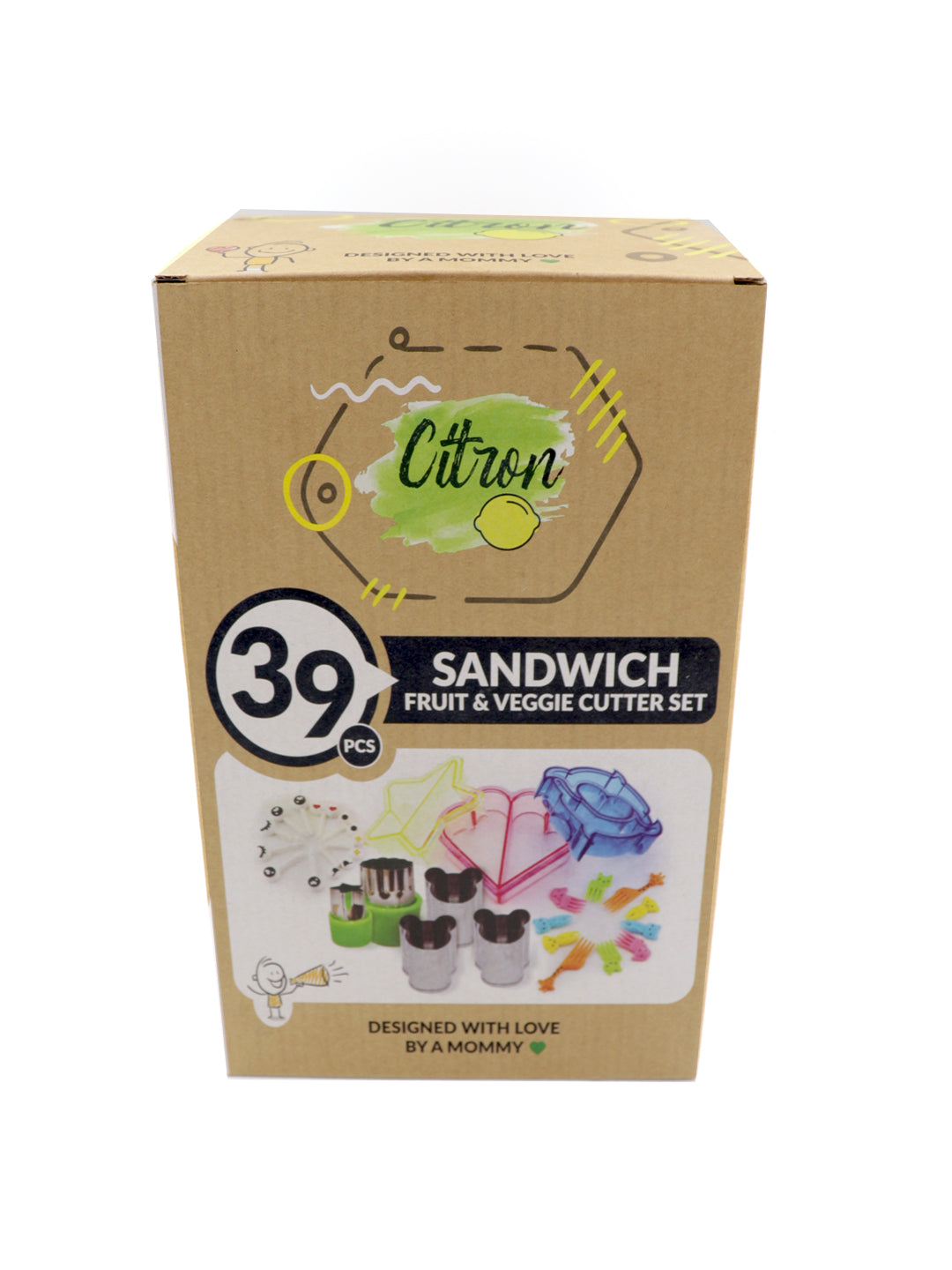 Citron - Sandwich Cutter, 39 pieces