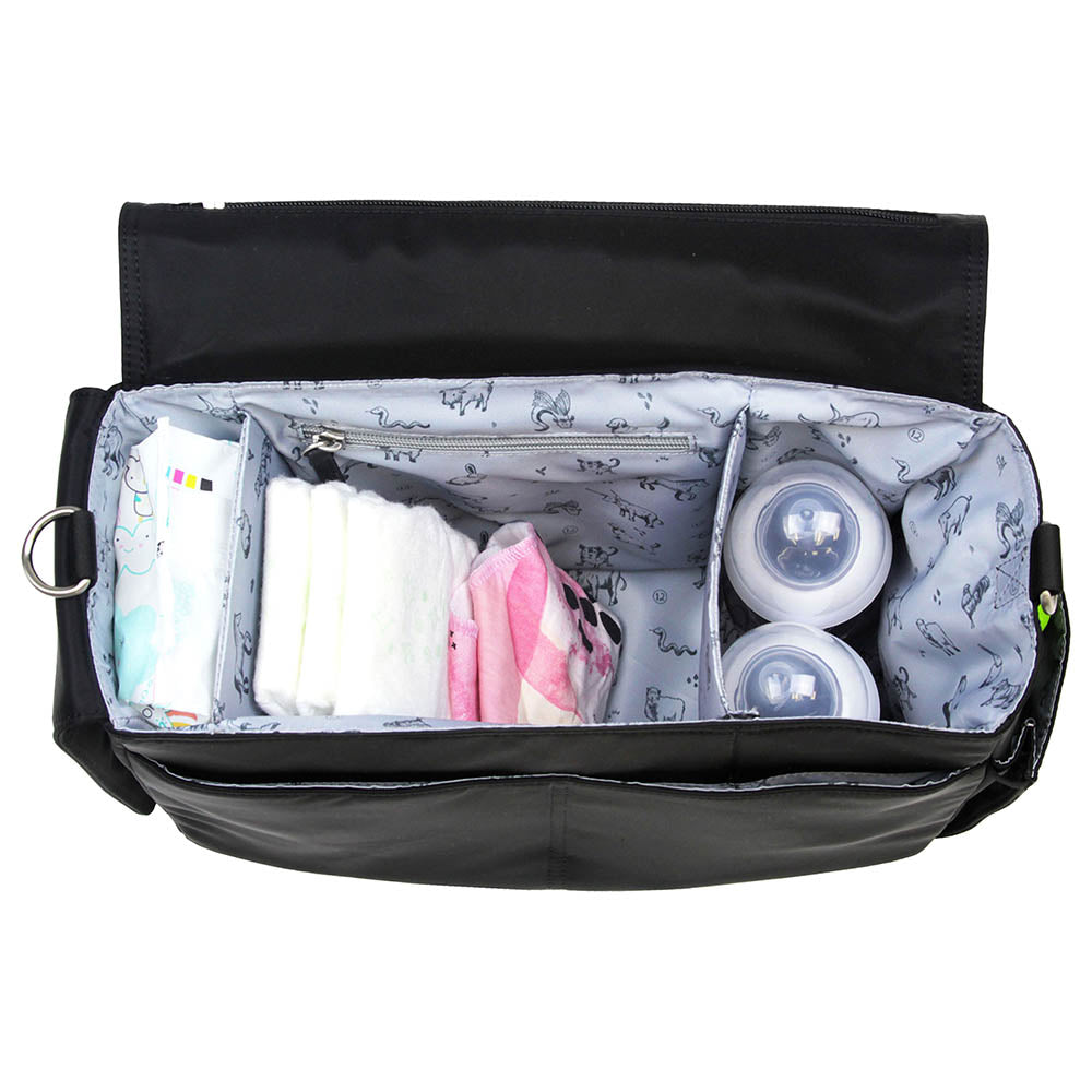 TWELVElittle - Stroller Diaper Bag Caddy - Black