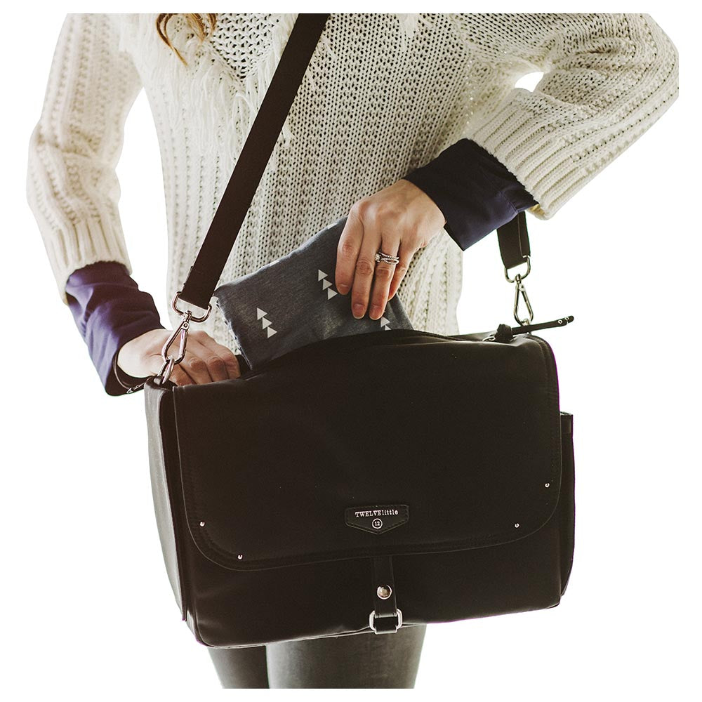 TWELVElittle - Stroller Diaper Bag Caddy - Black