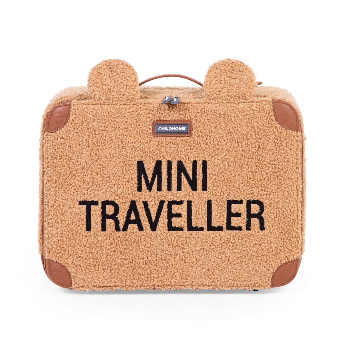 Mini Traveller Kids Suitcase Teddy Beige