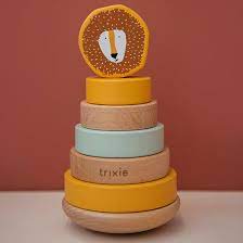 Trixie - Wooden Stacking Toy - Mr. Lion