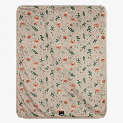 Pearl Velvet Blanket - Meadow Blossom