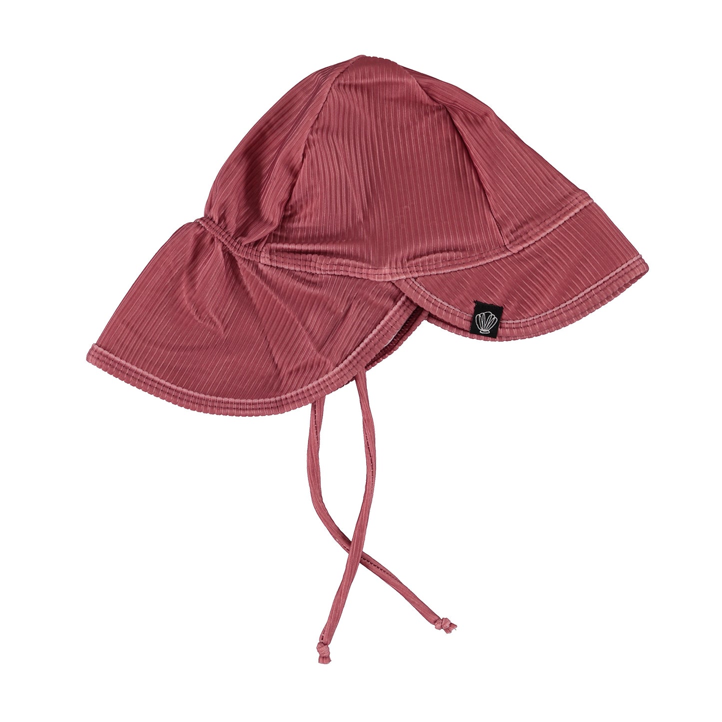 Garnet Ribbed Hat  One