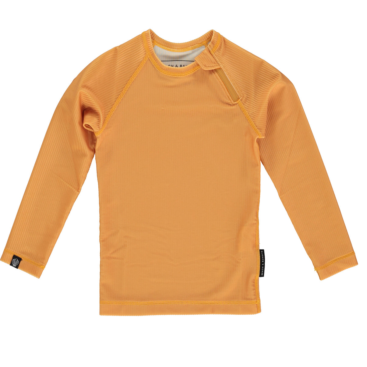 Golden Ribbed Tee  Long Sleeve