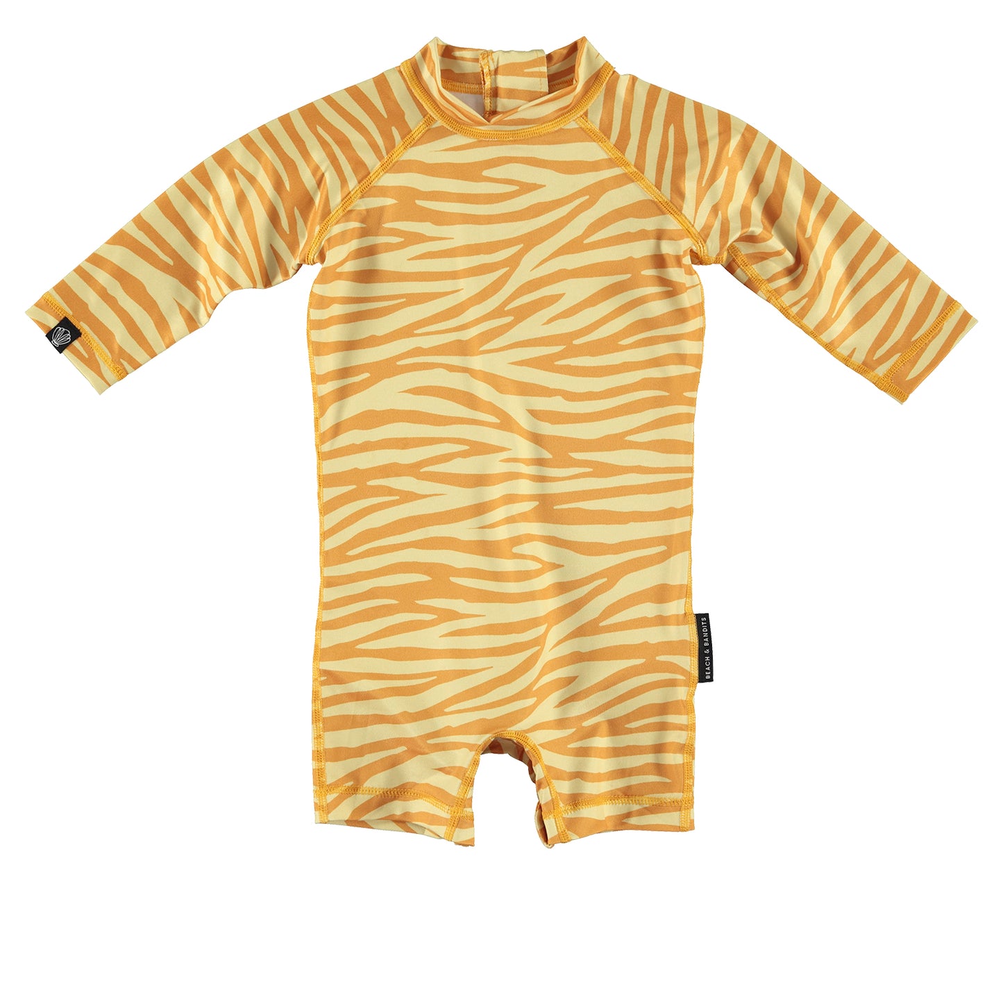 Golden Tiger Baby Swimsuit  Long Sleeve