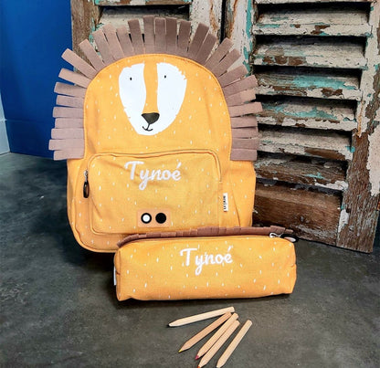 Trixie - Rectangular Pencil Case - Mr. Lion
