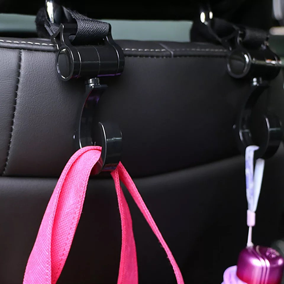Pikkaboo - 2pcs Multi Purpose 360 Swivel Hooks - Black