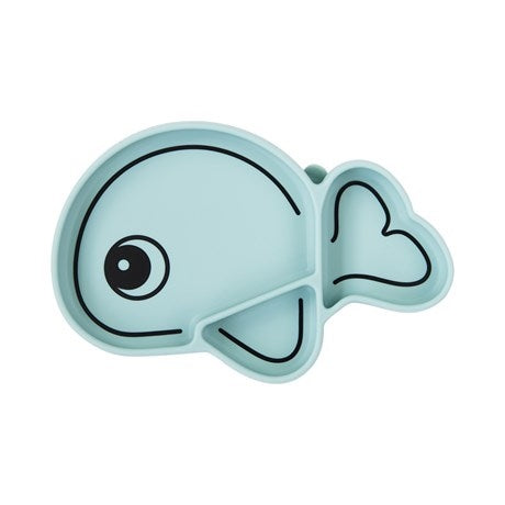Silicone Stick&Stay Plate - Wally Blue