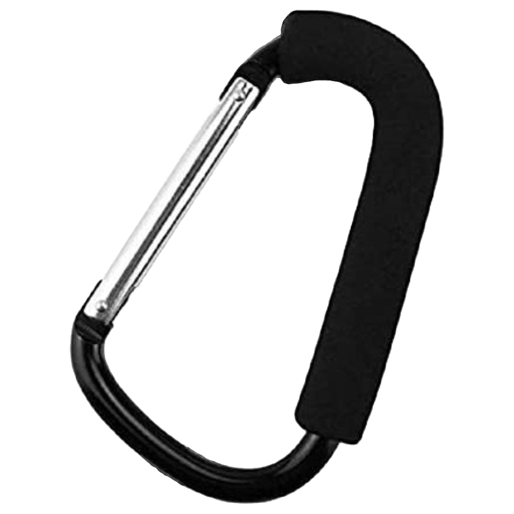 Pikkaboo Universal Non-Slip Metal Stroller Hook -Black