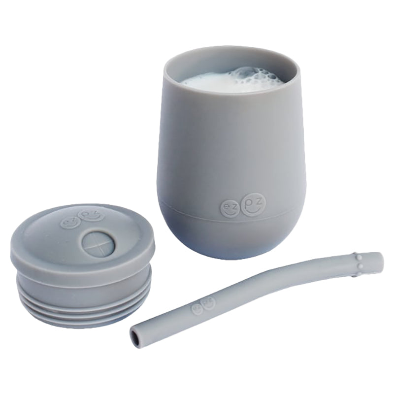 Ezpz -Mini Cup & Straw Training System -Grey.