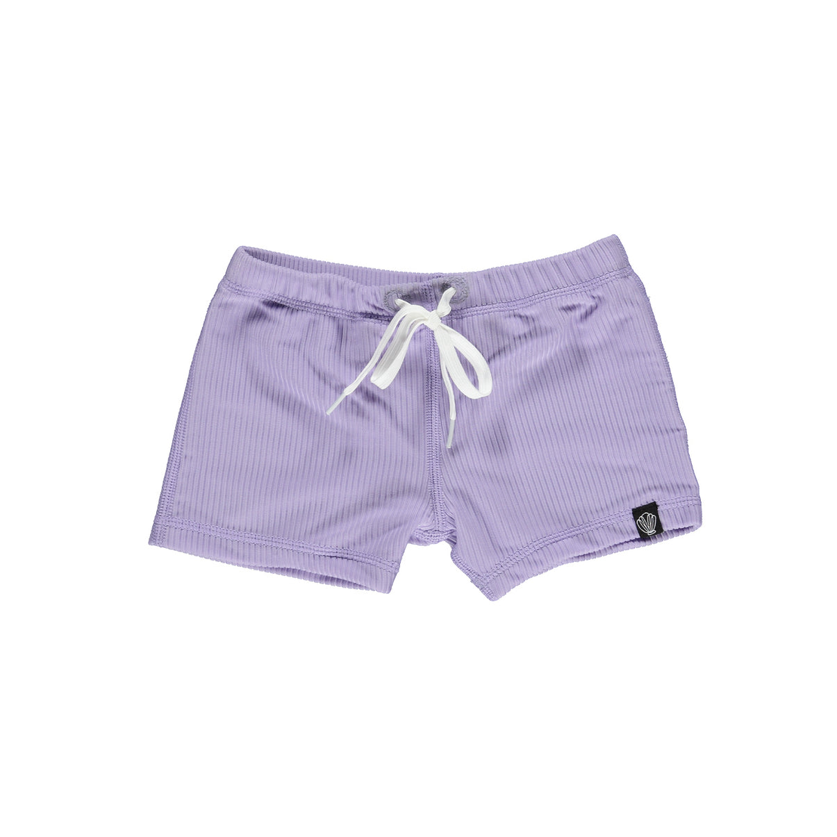 Lavender Ribbed Swimshort