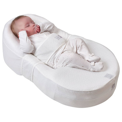 Cocoonababy + Fitted Sheet - White