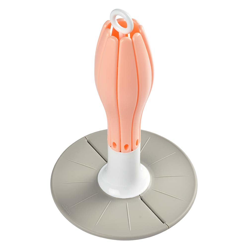 Flower Foldable Draining Rack - Pink