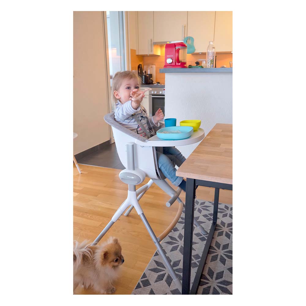 Highchair Up & Down - Grey