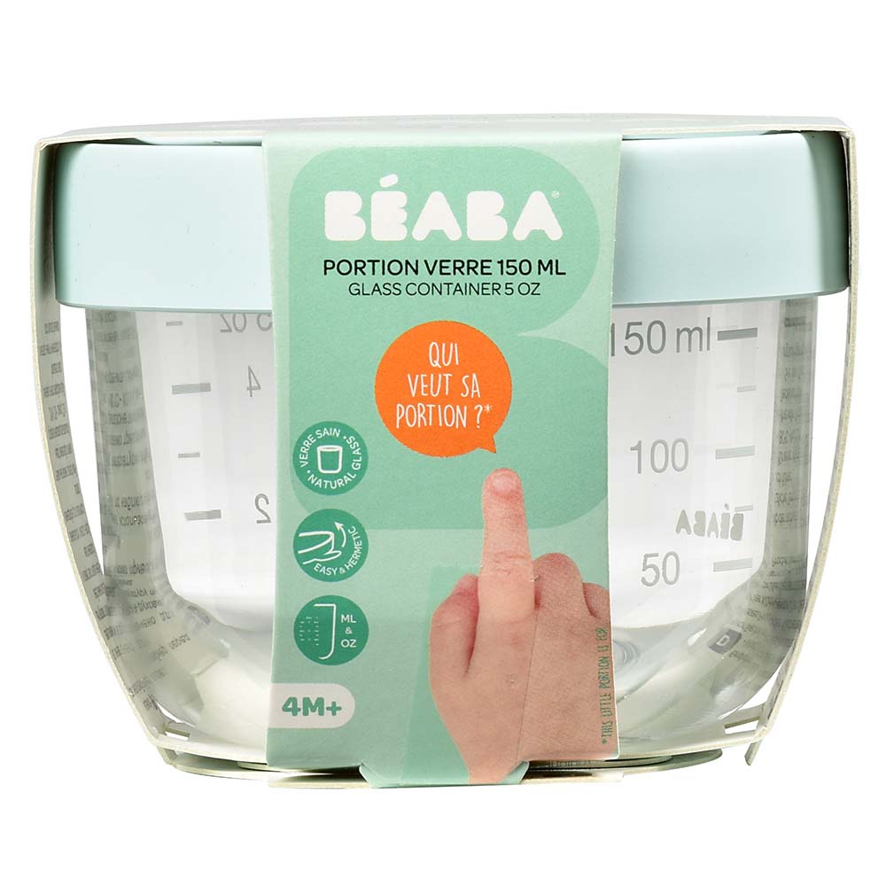 Conservation Jar Glass 150ml - Light Blue