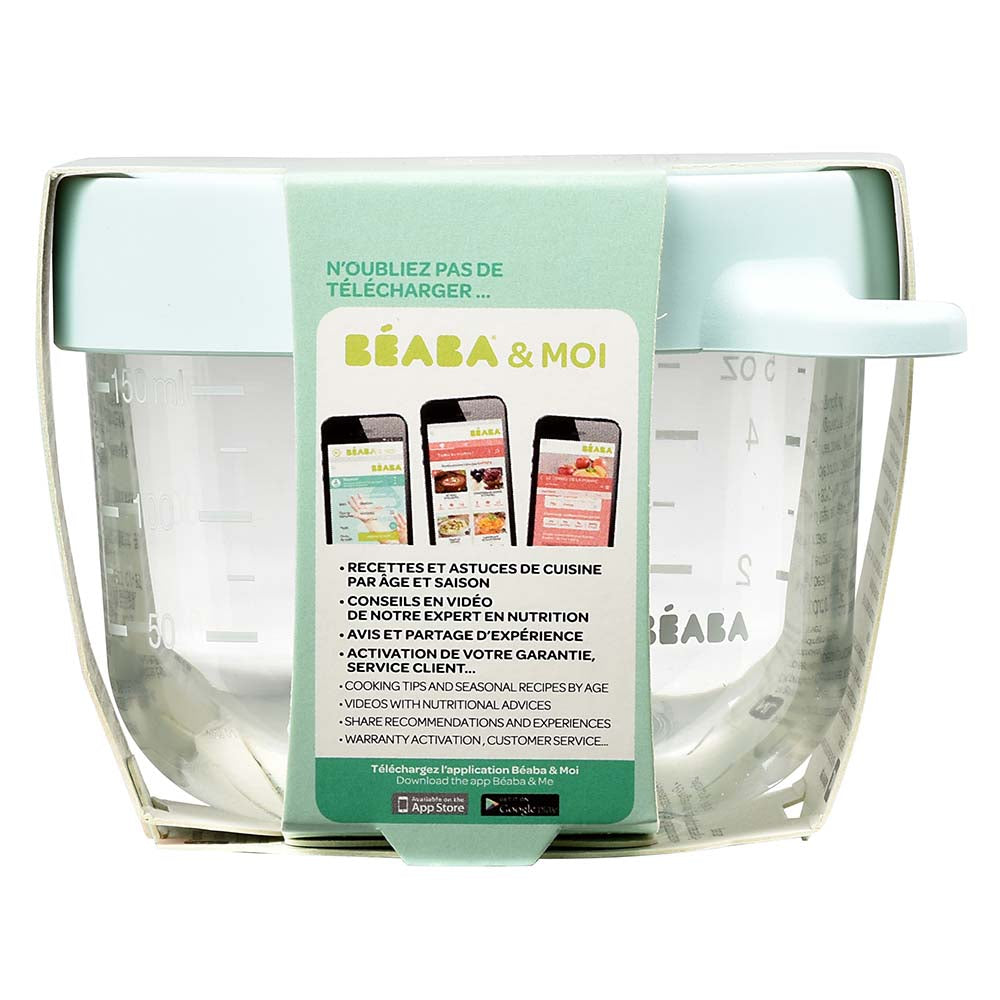 Conservation Jar Glass 150ml - Light Blue