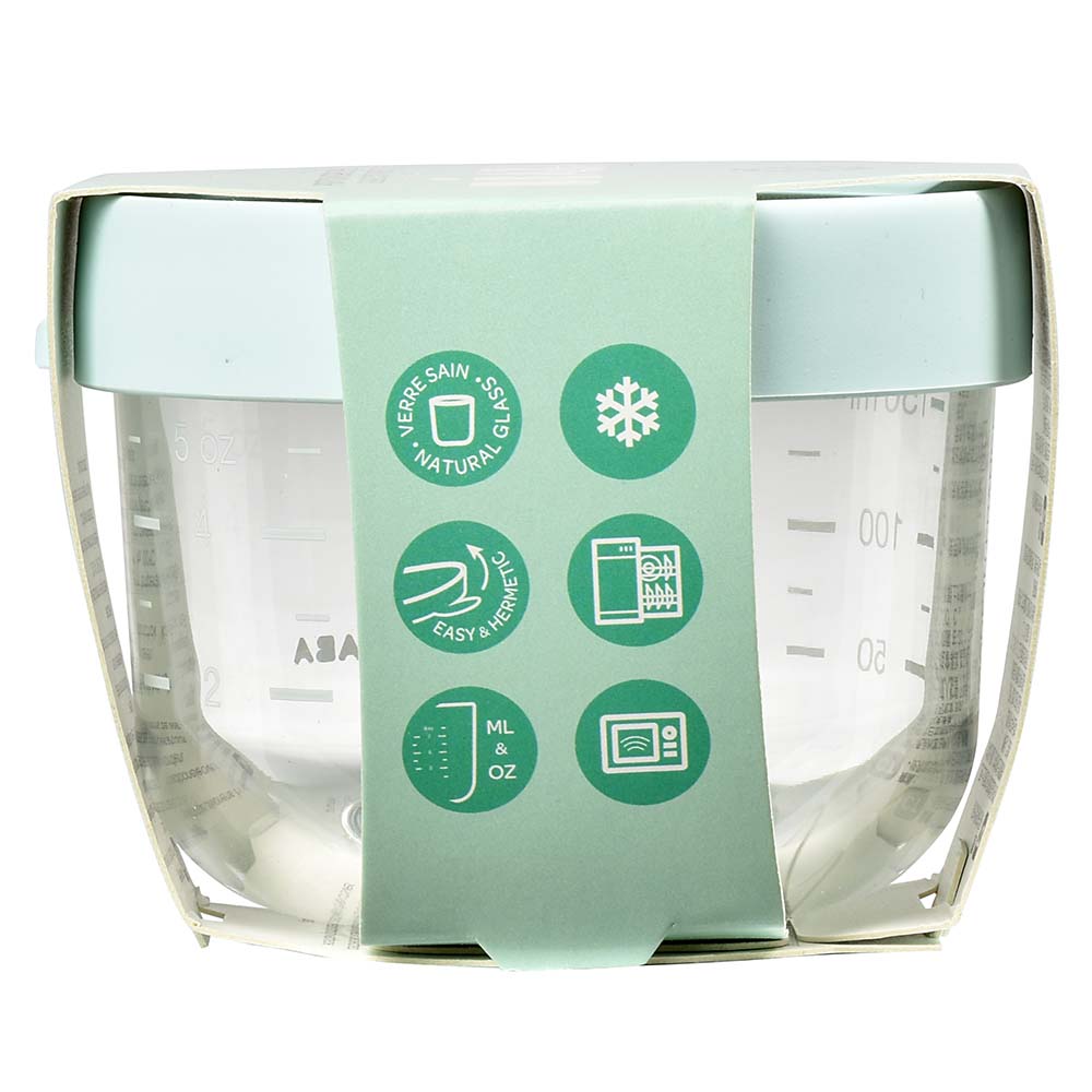 Conservation Jar Glass 150ml - Light Blue