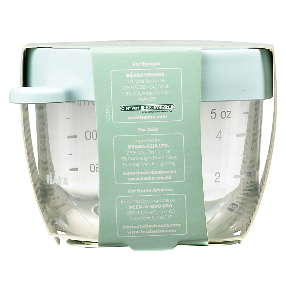 Conservation Jar Glass 150ml - Light Blue