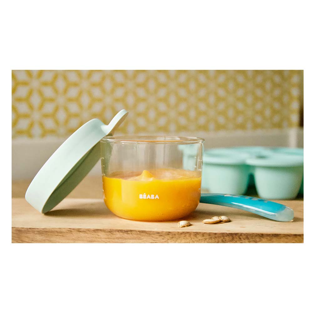 Conservation Jar Glass 150ml - Light Blue
