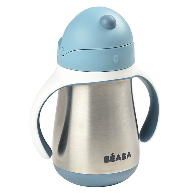 Stainless Steel Straw Cup - Windy Blue