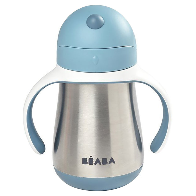 Stainless Steel Straw Cup - Windy Blue
