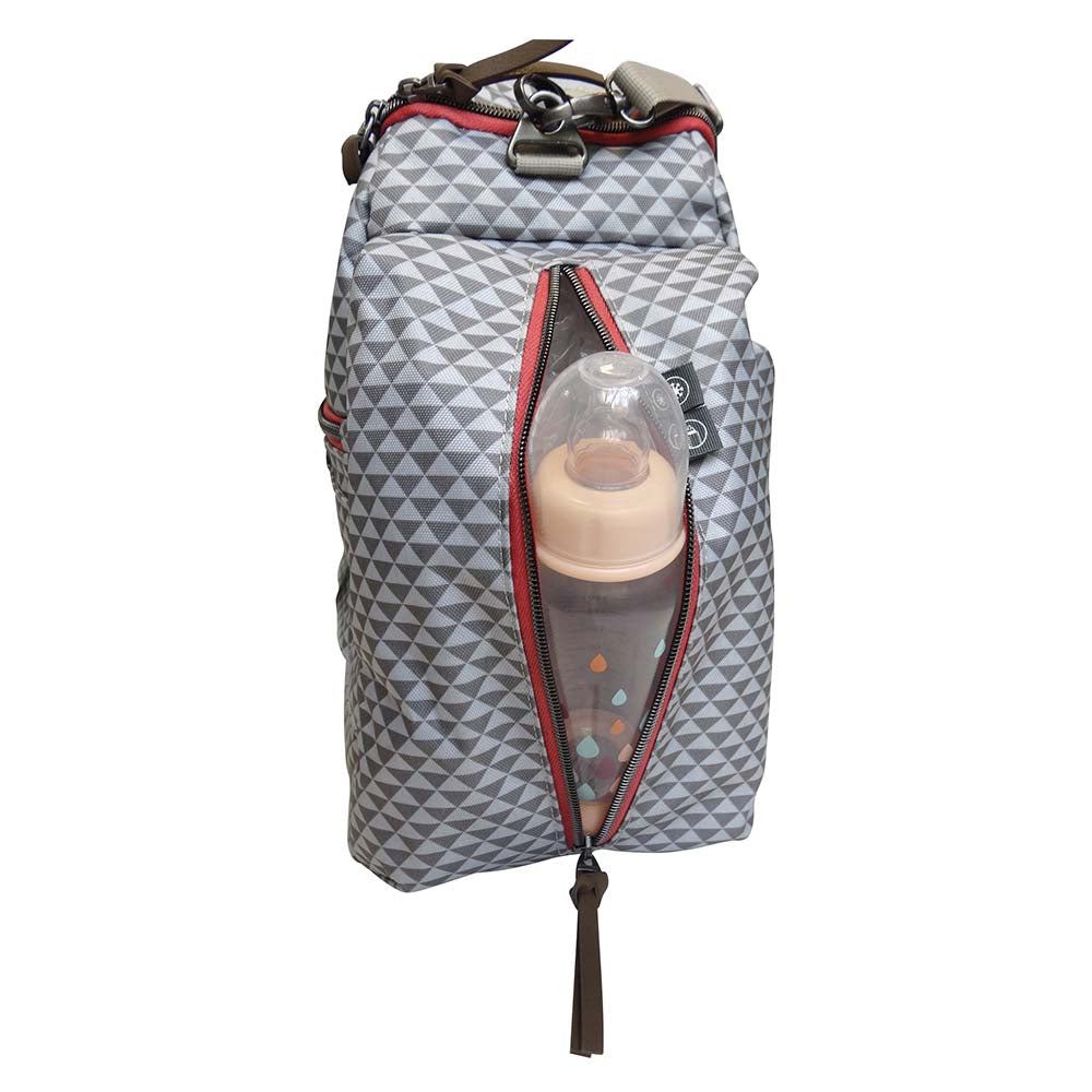 Sydney II Changing Bag - Play Print Grey