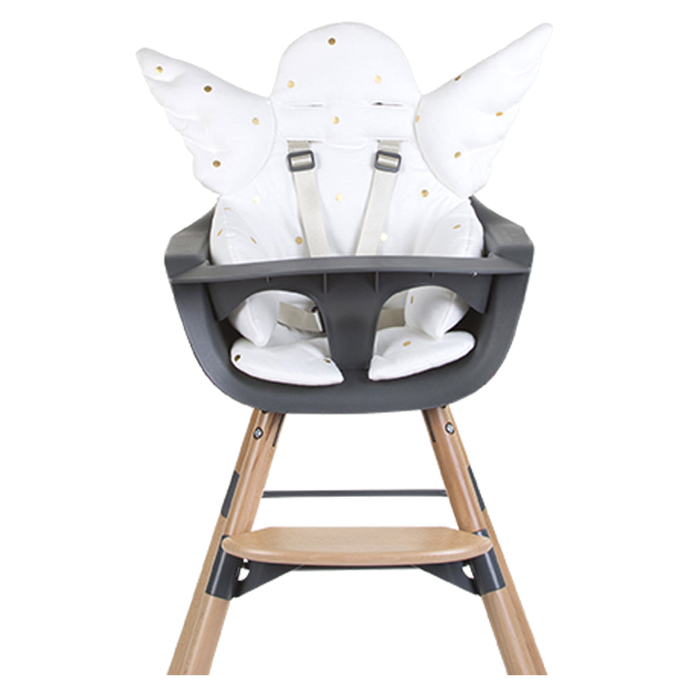 Childhome - Evolu2 & Lambda Angel Seat Cushion - Jersey Gold Dots